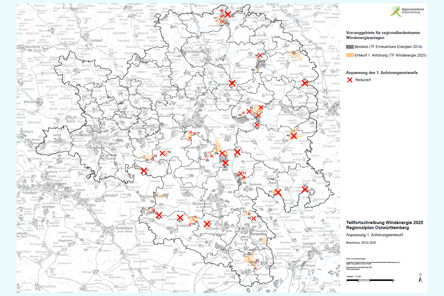 Windenergieplanung in Ostwürttemberg 