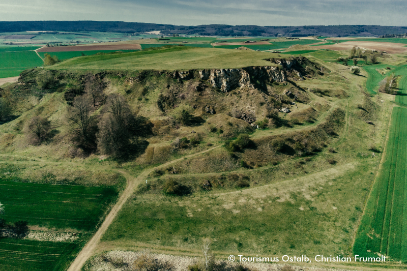 UNESCO Global Geopark Ries: Goldberg Riesbürg (Foto: Tourismus Ostalb, Christian Frumolt)