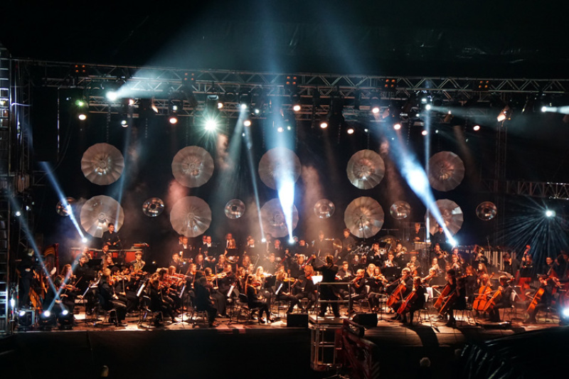 Gruppenbild der Jungen Philharmonie Ostwürttemberg