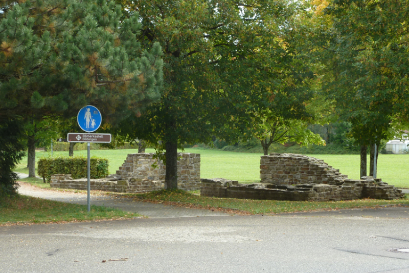 Überreste des Römerkastells Böbingen 
