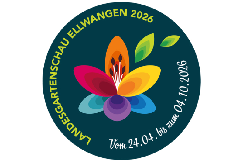 Bildmarke: Landesgartenschau Ellwangen 2026 - Logo