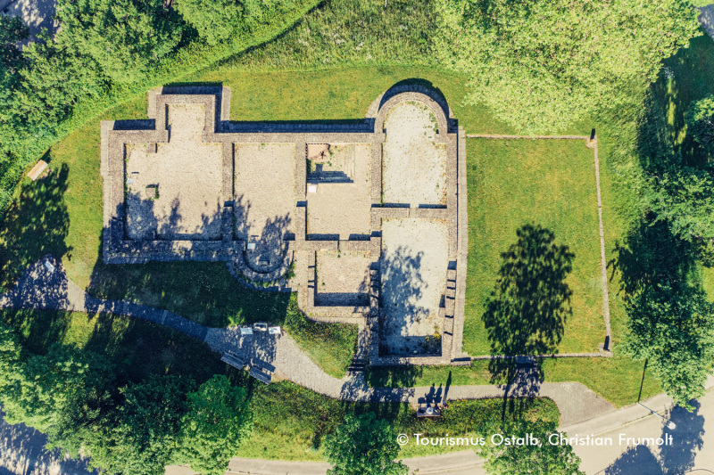 Limes am Schirenhof Schwäbisch Gmünd (Foto: Tourismus Ostalb, Christian Frumolt)