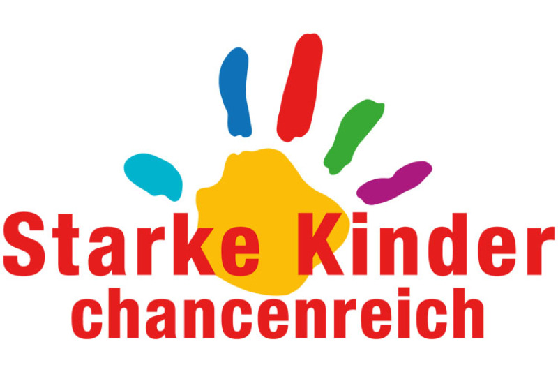 Logo der Landesstrategie 'Starke Kinder – chancenreich'