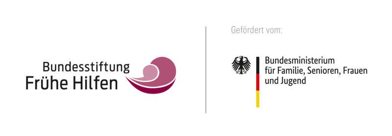 Logoleiste Bundesstiftung Frühe Hilfen / BMFSFJ