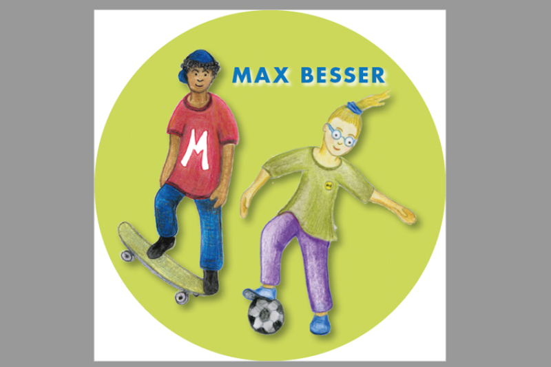 Logo zum Präventionsangebot 'Max Besser'