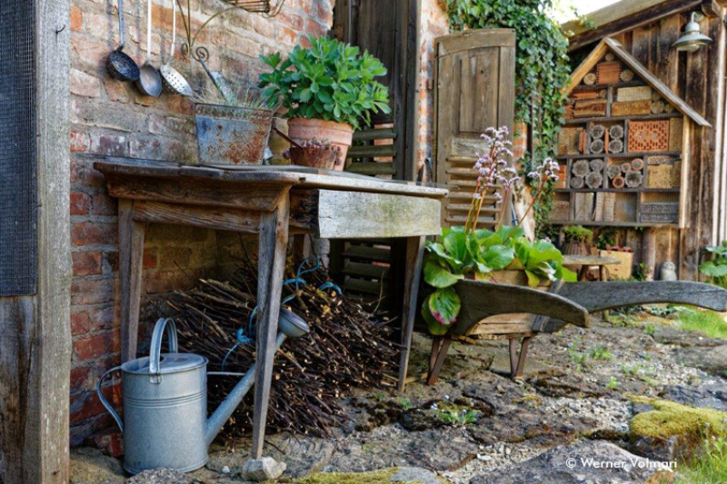 Auftaktveranstaltung am 18.05.2022 in Neresheim-Elchingen zum mehrteiligen Workshop zum Thema 'Natur sucht Platz im Garten'(Foto: Werner Volmari)