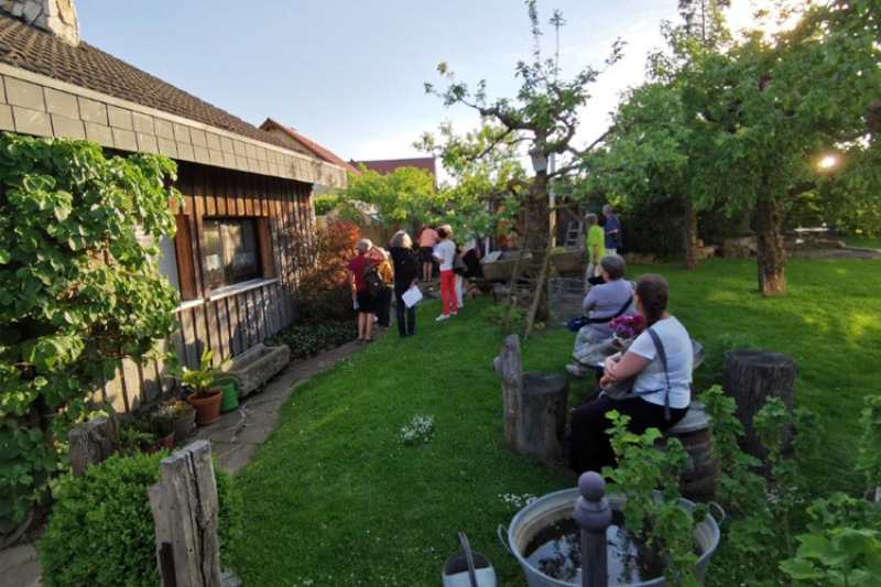 Natur sucht Platz im Garten -  Auftaktveranstaltung des neuen Naturgarten-Workshops in Elchingen