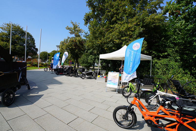 Radverkehrsförderung im Ostalbkreis - Cargobike Roadshow 2021