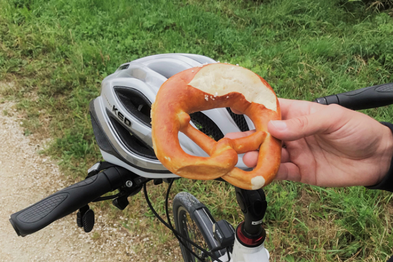 Die Pendlerbrezel der Radverkehrsförderung im Ostalbkreis.