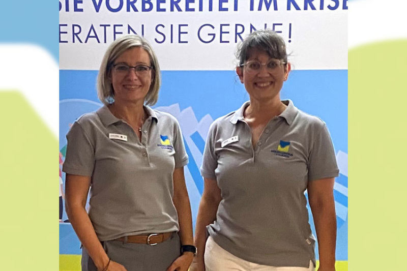 Das Team des Resilienzzentrums Ostalbkreis: Petra Weber (links), Sabrina Günther (rechts)