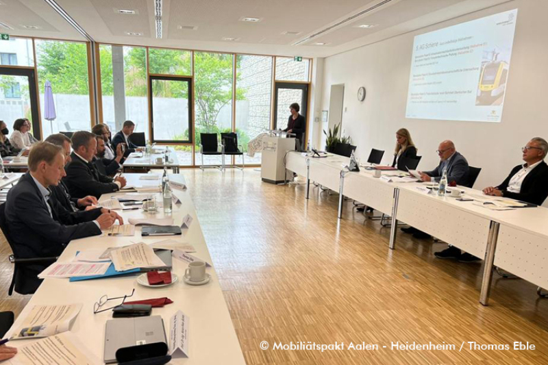 Zweiten Steuerkreissitzung unter Leitung von Verkehrsminister Winfried Hermann MdL am 29.06.2022 (Foto: Thomas Eble)