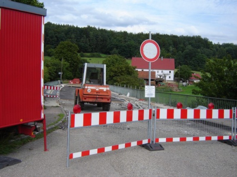 Baustelle im Ostalbkreis