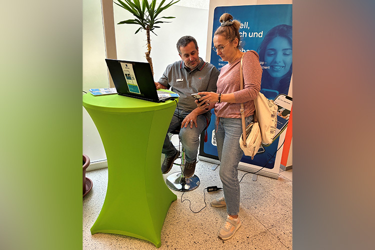 Digital dabei: Jobcenter startet Aktionswochen zur Jobcenter-App - Persönliche Unterstützung bei Registrierung und Einrichtung des digitalen Zugangs