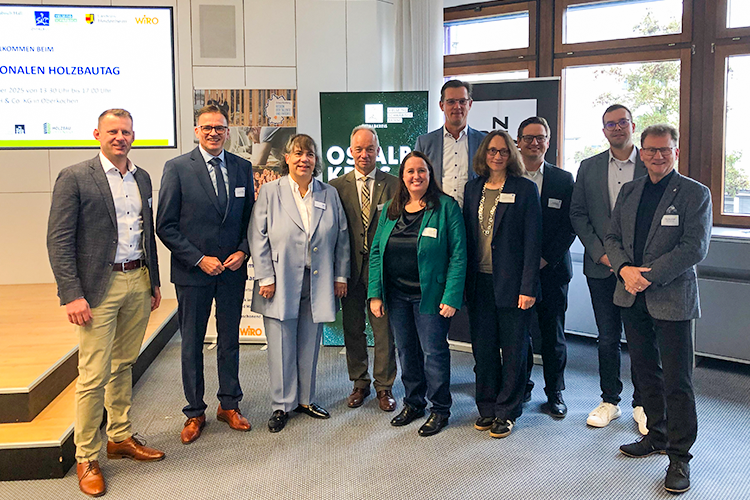 Regionaler Holzbautag bei Leitz in Oberkochen – Wissen teilen, Wandel gestalten