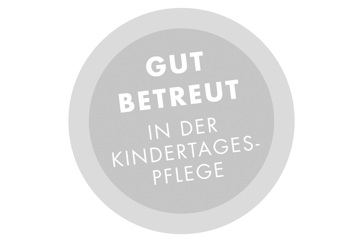 Bildmarke: Gut betreut in der Kindertagespflege